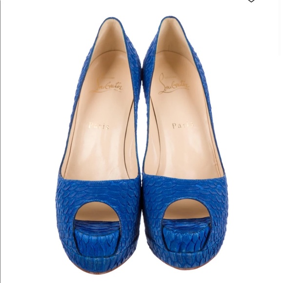 Christian Louboutin Altadama 140 Watersnake - Picture 4 of 11